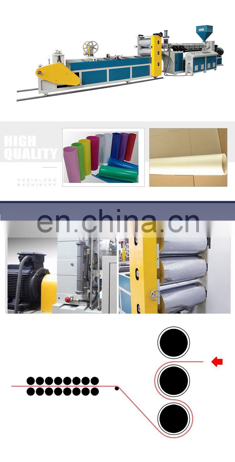 High efficiency second hand pvc plastic polystyrene foam sheet extrusion machine