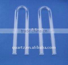U Bend Quartz Glass Tube