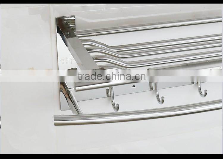 Wesda good quality Bathroom Towel rack With Hooks134
