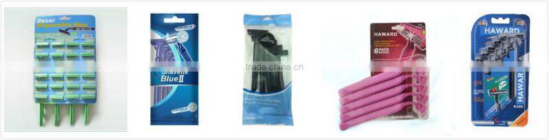 D208L 5 polybag pack twin blade disposable razor