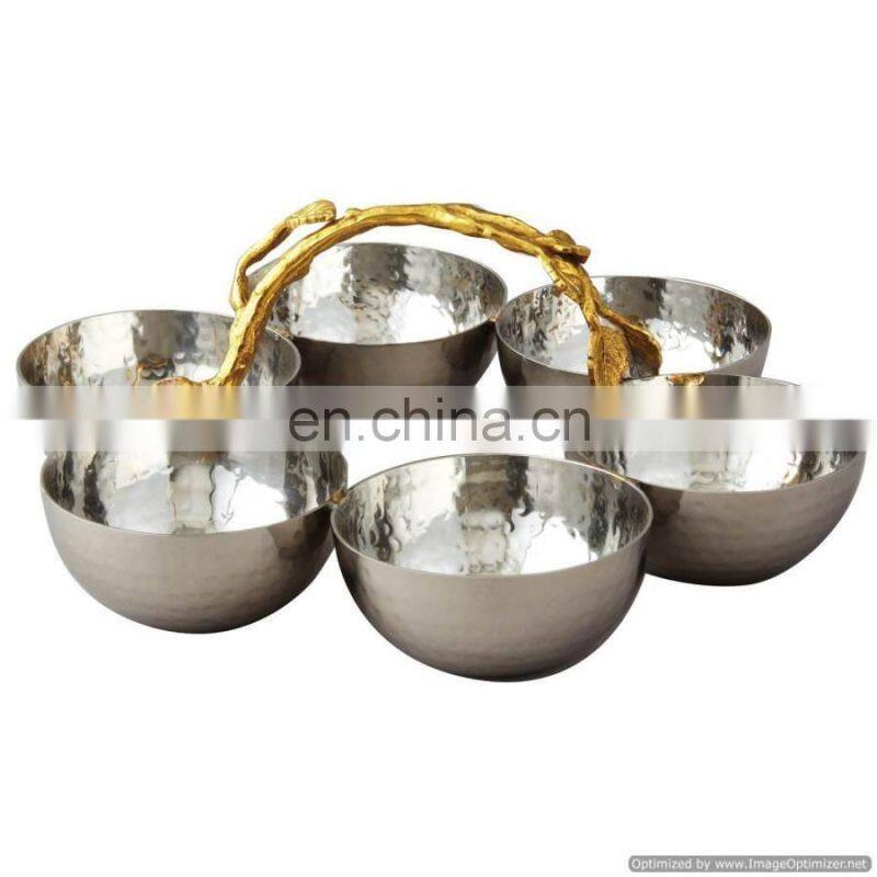 gold plated 3 bowl sets