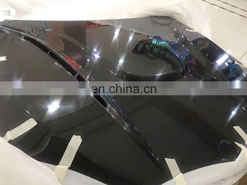 Runde Haman Style Carbon Fiber Material Auto Car Bonnet Engine Hood For BMW X5 X6 F15 F16 Hood