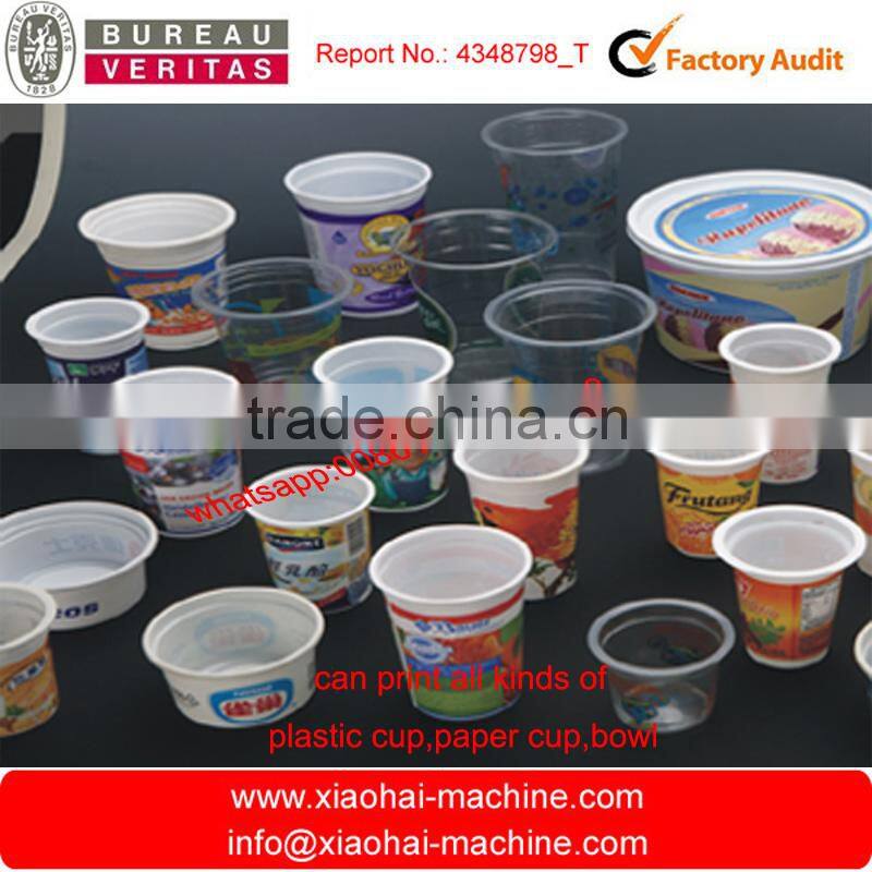 2016 HAS VIDEO CK660 Disposable plastic cup making machine Price for thermoforming Juice water Cup