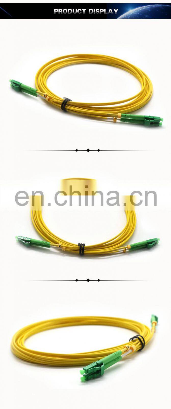 LC/APC-LC/APC Sm Dx Fiber Optic Patch Cord for FTTH