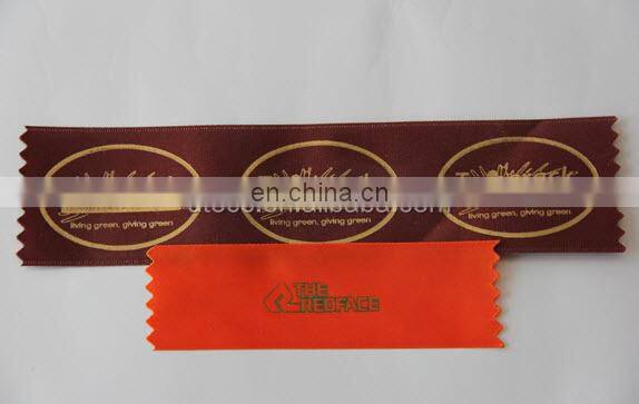 UT12 Fully Automatic Garment Elastic Ribbon Hot Foil Stamping Machine, Textile Fabric Satin Label Roll Heat Transfer Press