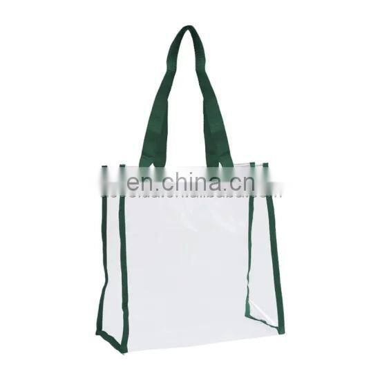Best Selling Custom Promotional Waterproof Women Tote Transparent PVC Cosmetic Bag
