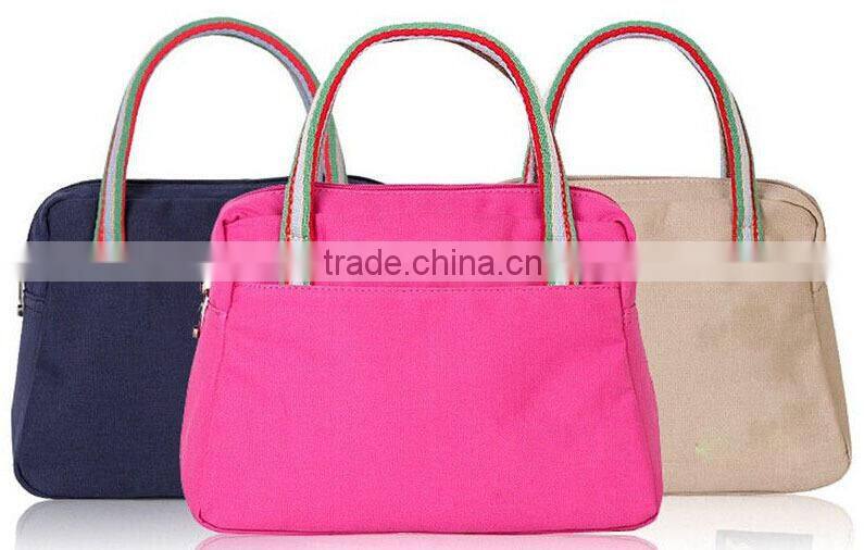 Fashion monochromatic ladies handbag