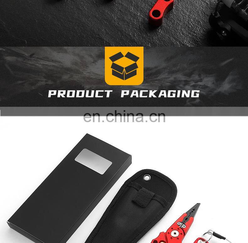 New Aluminum Alloy Outdoor Fishing Tools High Quality Luya Pliers Hook Hook Portable Pliers