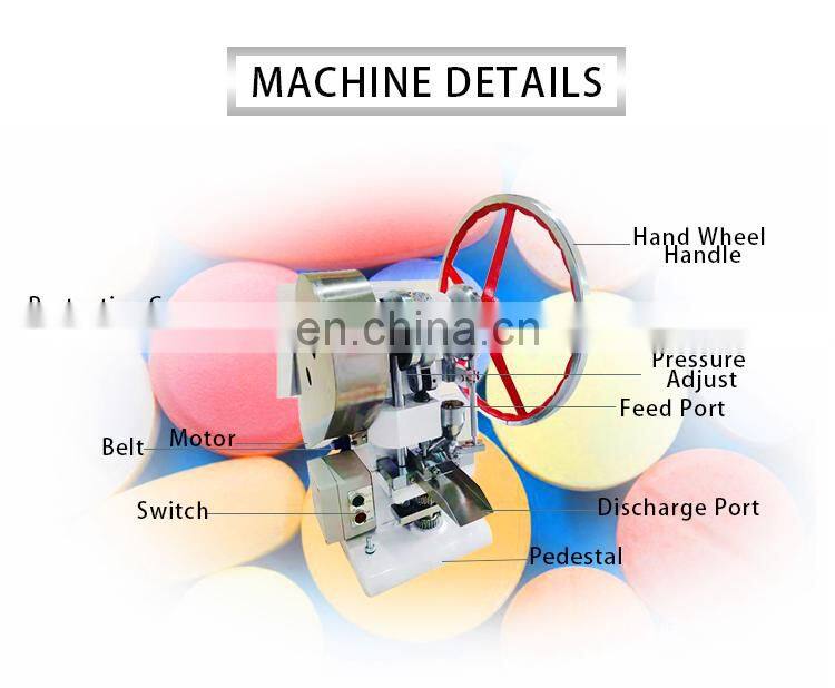 High standard single punch tablet molding machine pills press tablet making Table press machine