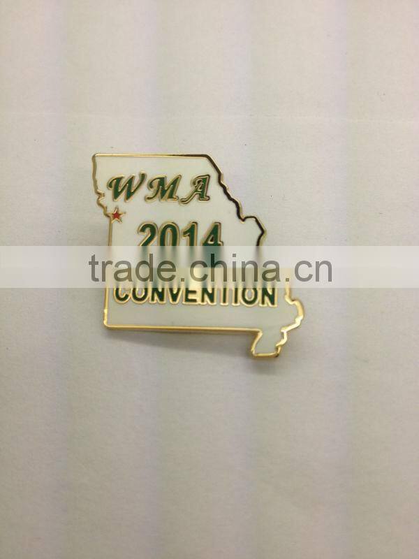 Metal gift epola badge / imitation lapel pins