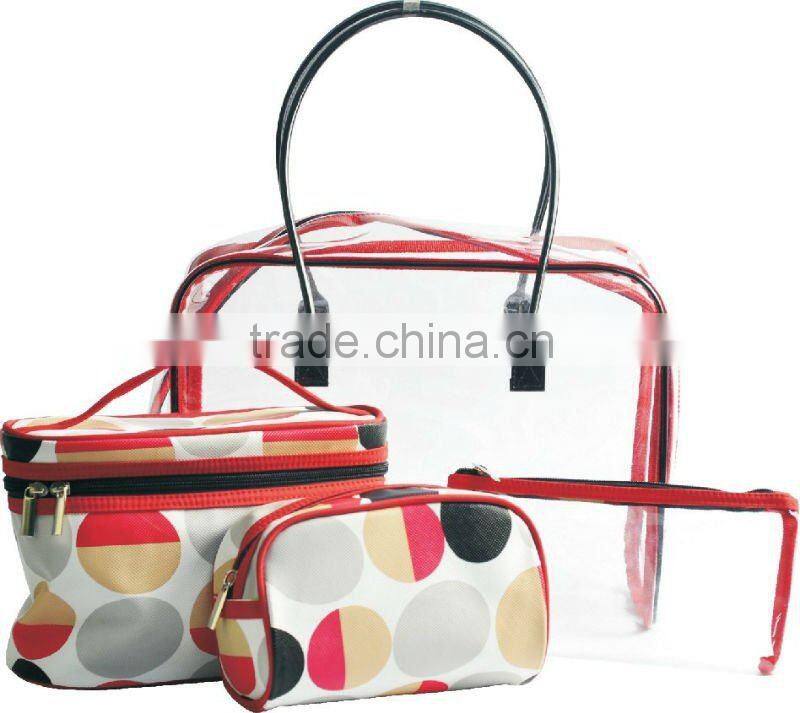 PVC cosmetic bag,clear pvc bag