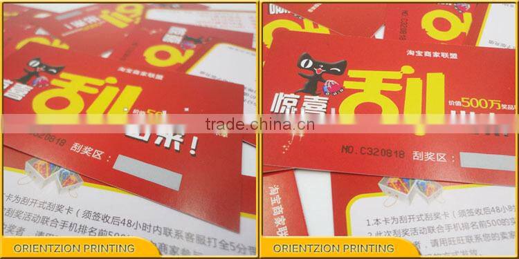 Lottery Ticket Production