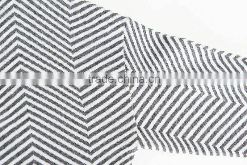 Special design strips pullover collar sexy knitwear knit sweater for Fashion leads