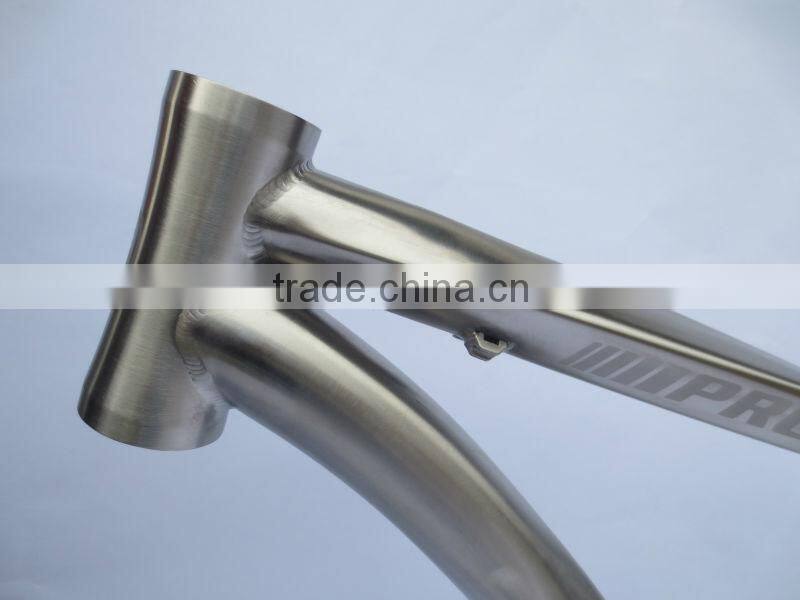 2014 China cheap titanium bike frame