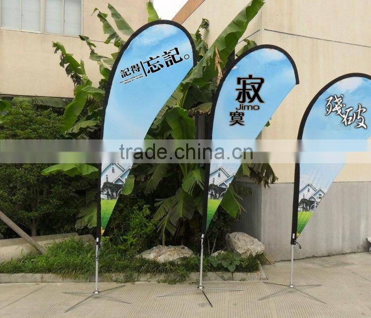 Golf Event teardrop flag