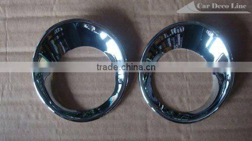 Chrome rear fog lamp cover for Nissan Qashqai 2008