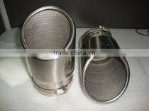 Stainless steel muffler tip for Audi Q7