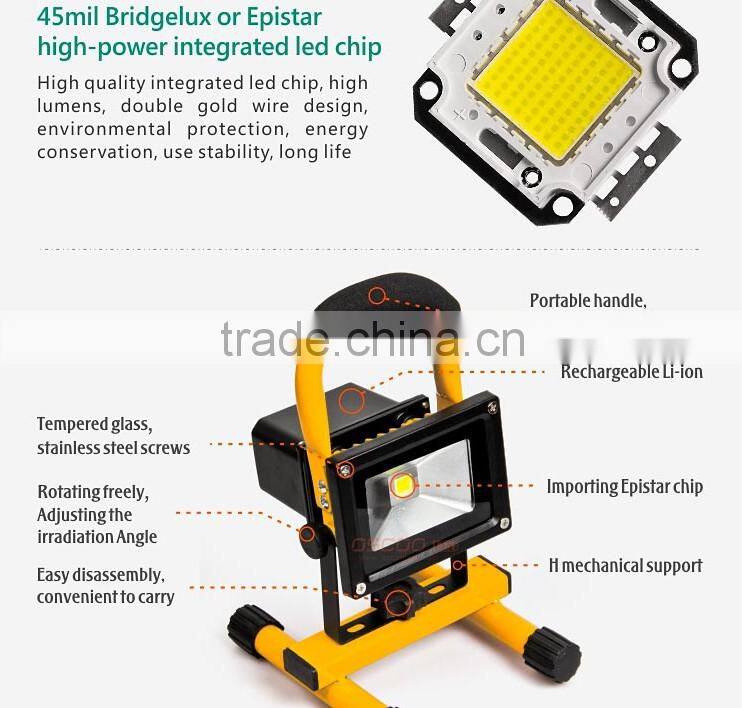 New design 10w Portable led flood light