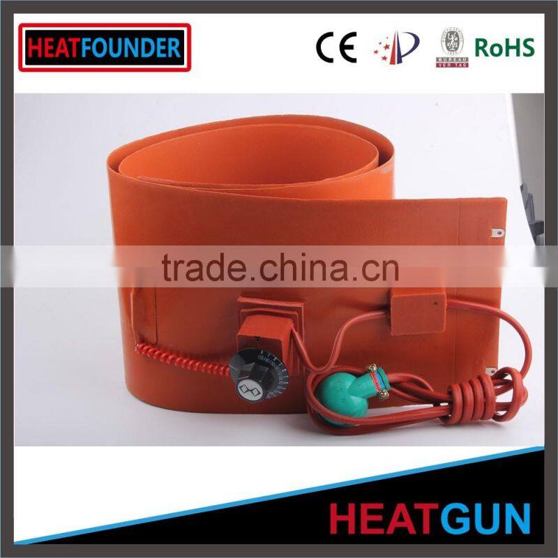 12v 110v Flexible Waterproof Silicone Rubber Heaters With Wire Wound Elements