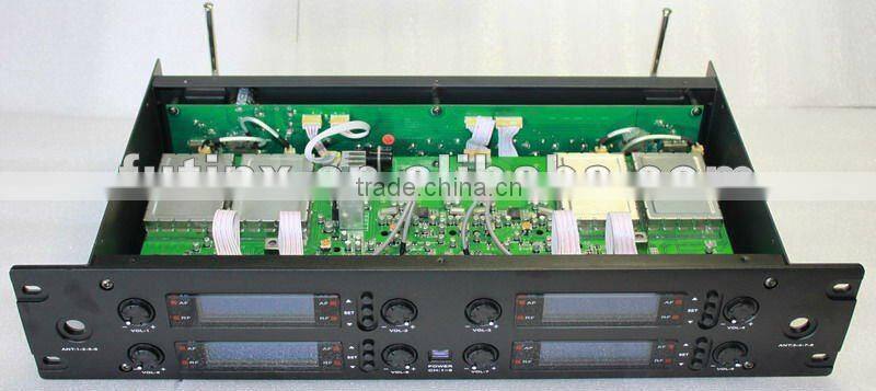 OK-8008 UHF/PLL 8 Channel wirelesss microphone system