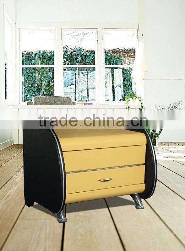 black and white unique bedside tables