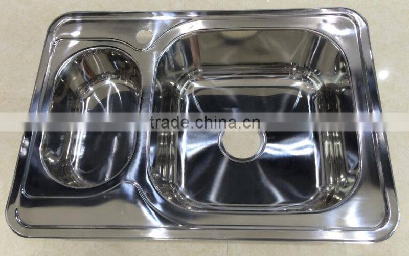 5050# stainless steel kitchen sink russian design
