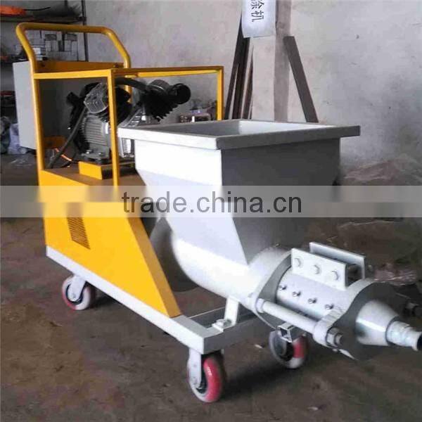 automatic piston diesel motor render cement pump machine