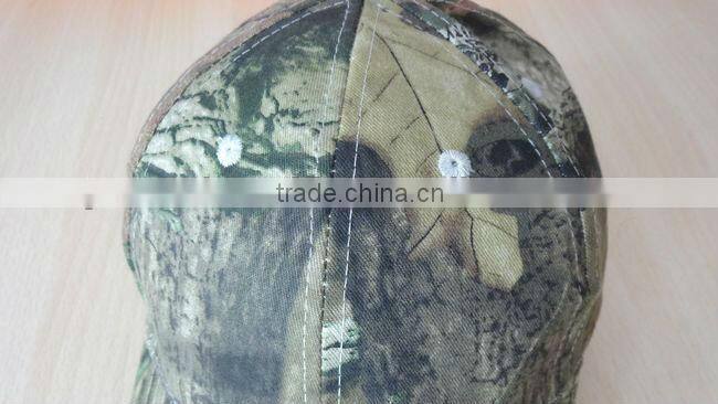 custom camo cap flat bill hat