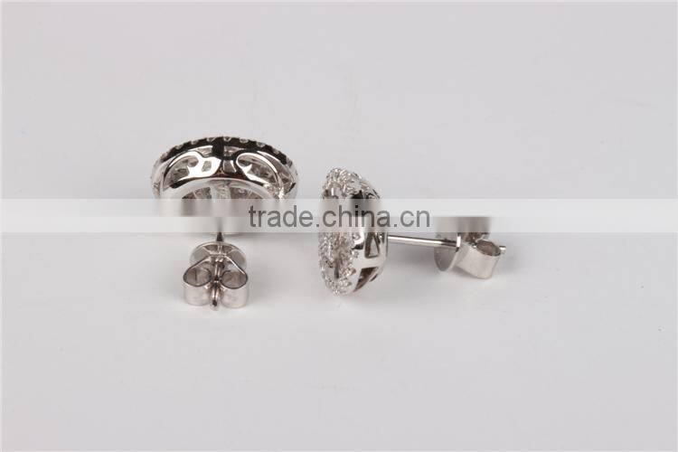 dubai gold jewelry earrings micro shine plates