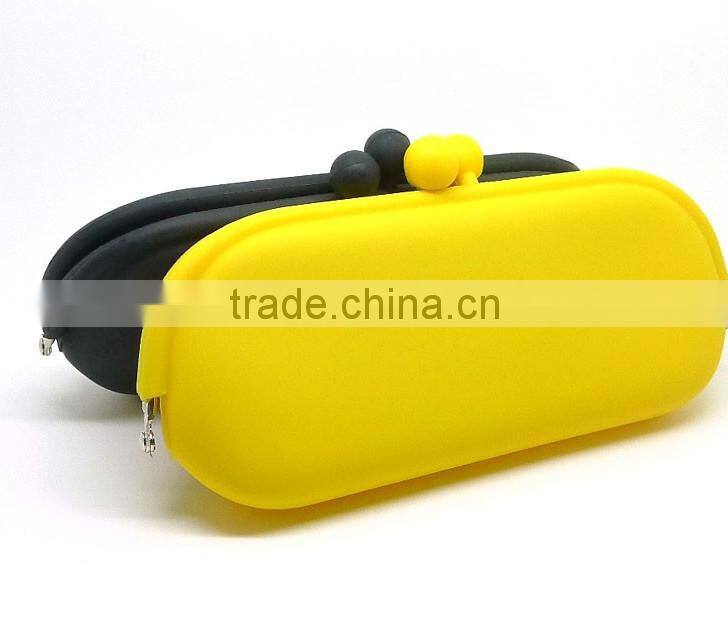 Custom Silicone rubber glasses case/foldable glasses case