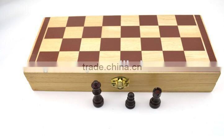 wooden material foldable international chess board games for adult