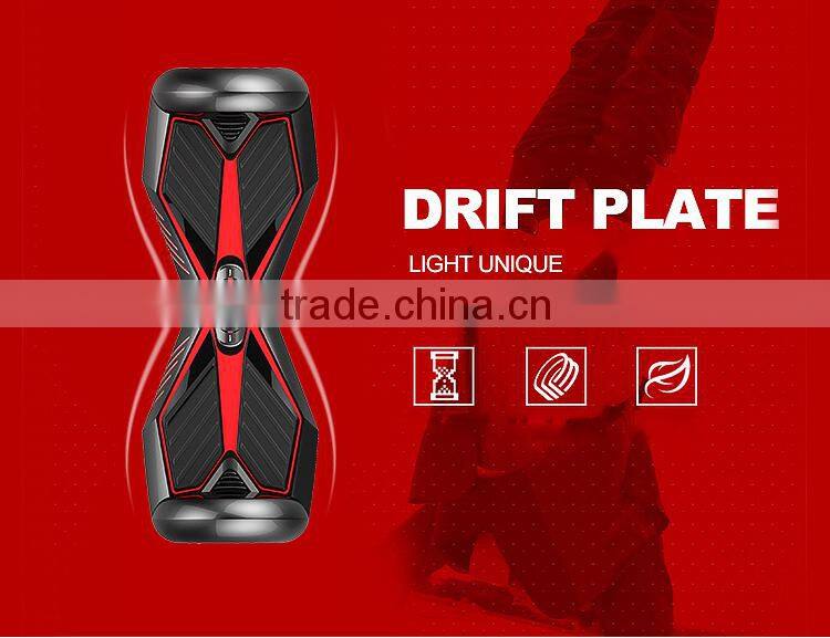 Bluetooth Music LED Lighting 2 Wheel Self Balancing Vehicle for Kids