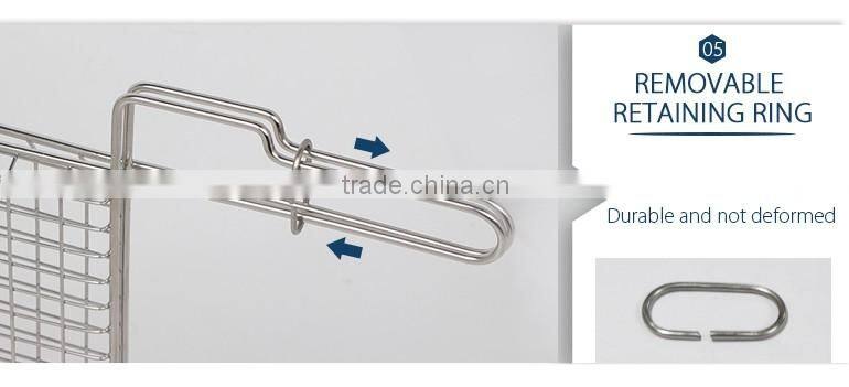 Wire bbq grill fish rack basket