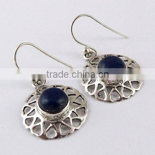 Oxidized Jhumka Rava Work 925 Sterling Silver Earring, Fine Silver Jewelry, Silver Jewelry Manufactures