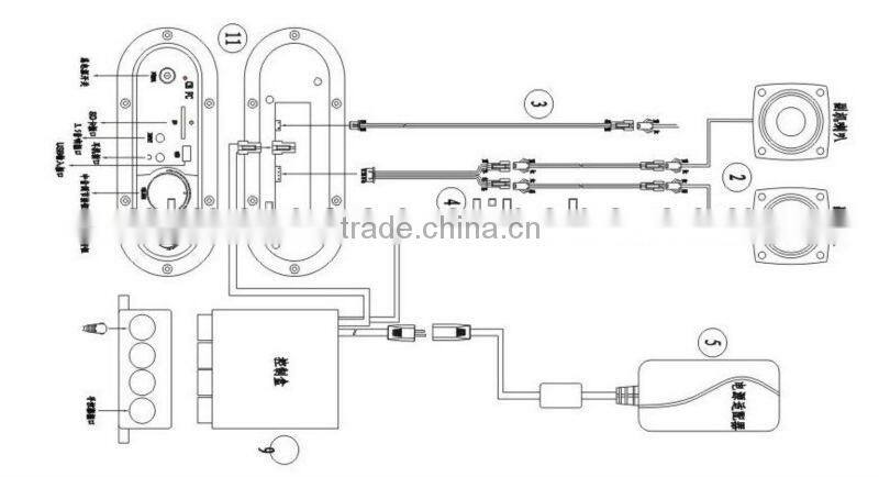 good design mini speaker for furniture