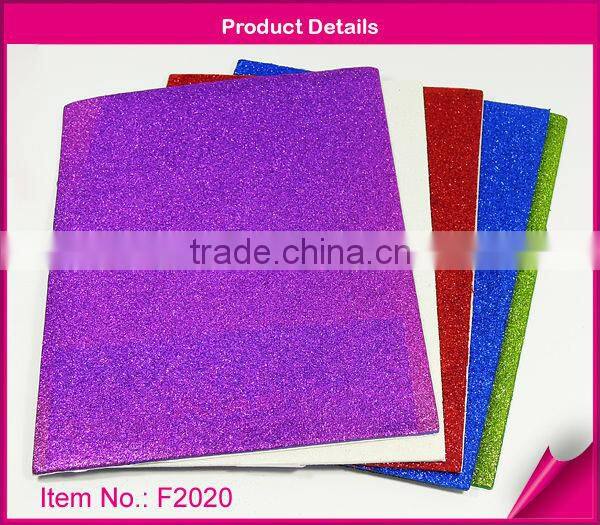 glitter self adhesive eva foam sheets