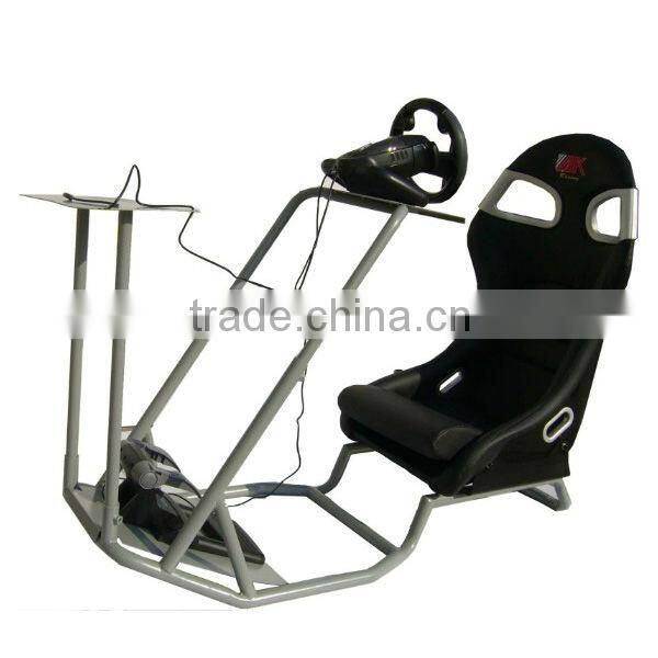 AK new design video game driving car racing seat simulator