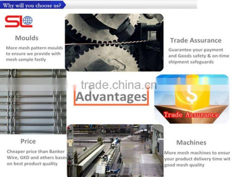 Hebei Shuolong XY-3317 stainless steel metal mesh ceiling