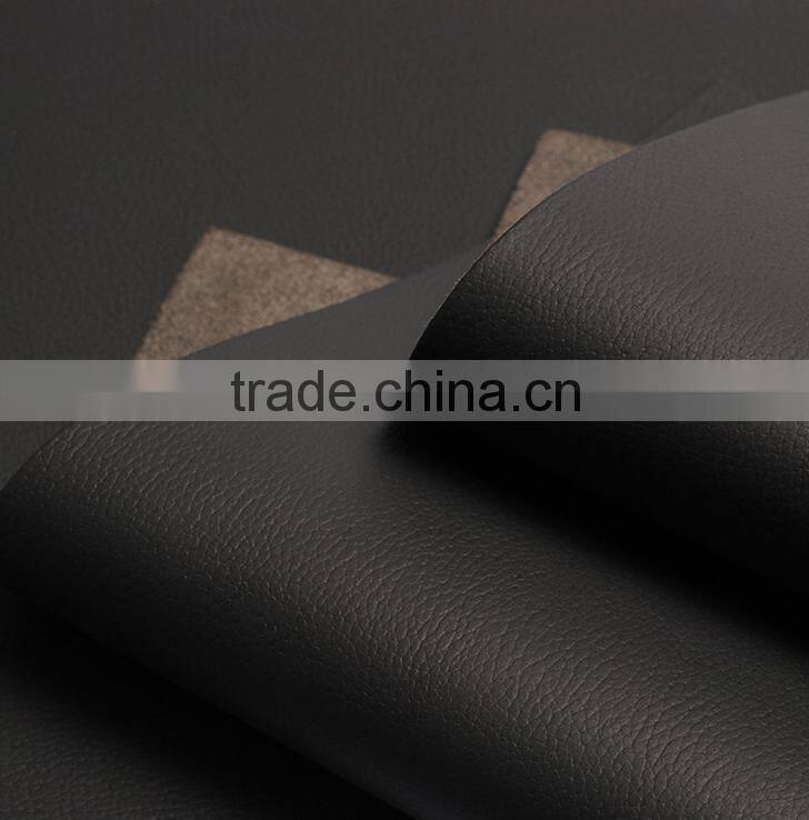 High quality with 2.0 mm thickness micro fiber pu leather for shoes