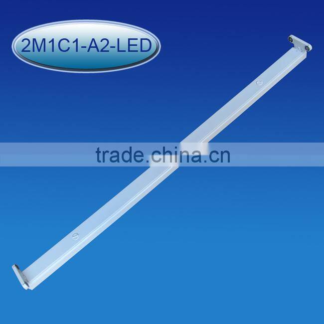 LED lamp fixture 2x600MM, led 2ft double fixture with reflector