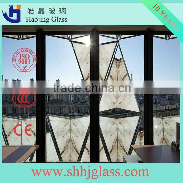 Shahe Haojing Glass low e glass tempered glass curtain wall