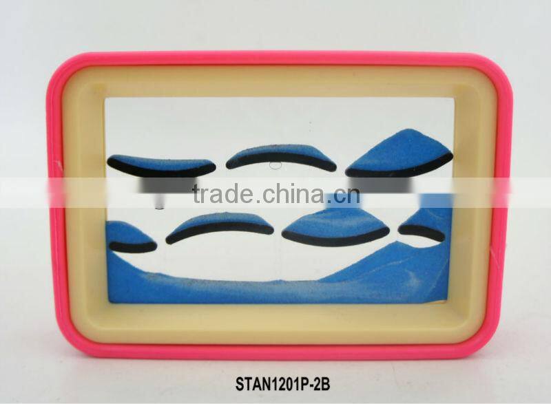 Moving Sand pictures/Sand Timers/Stress Relief Office Toy