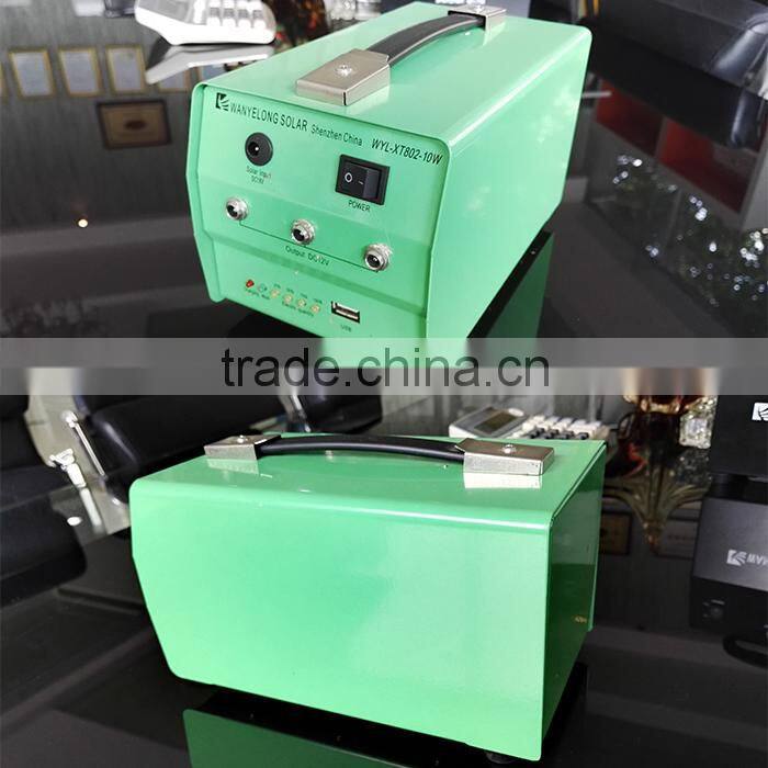 2015 10Watts backpack solar energy systems , solar energy home lighting systems