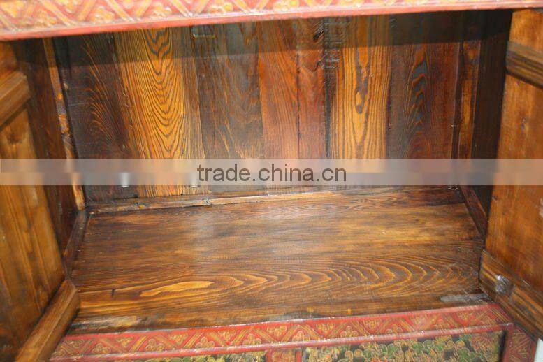 Tibetan reproduction furniture wedding painted
