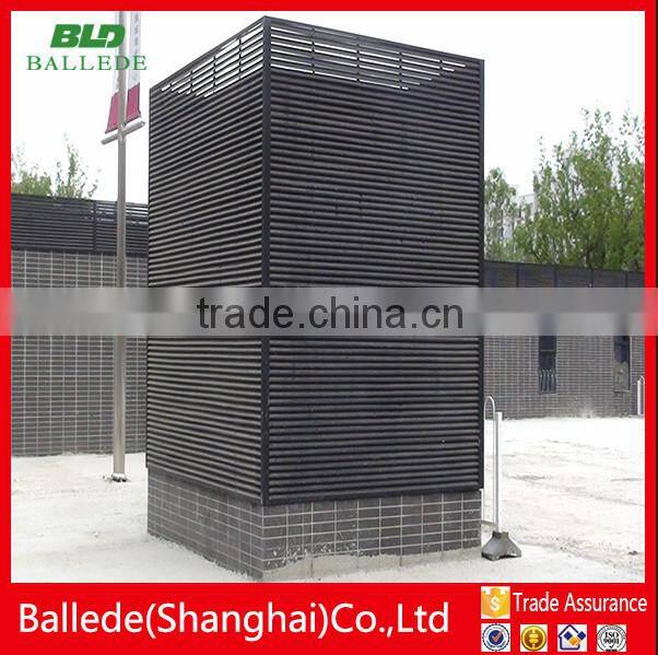 custom high quality aluminum louver roof