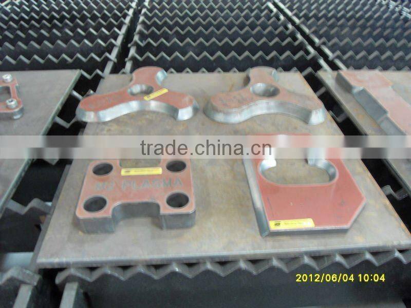 Heavy duty metal cnc plasma bevel cutting
