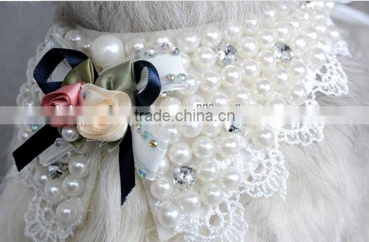 Black Ribbon Pet Dog Cat Scarf Collar