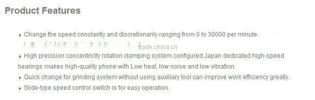 electric nail grinder in nail drill