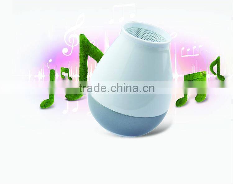 fresh lemon style NFC speakers green pattern wireless speakers phone sound