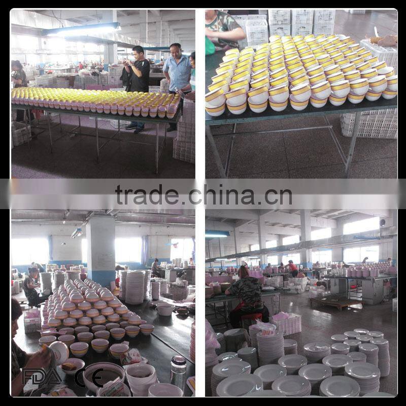 bone china 16 pcs white body dinnerware set with soup plate